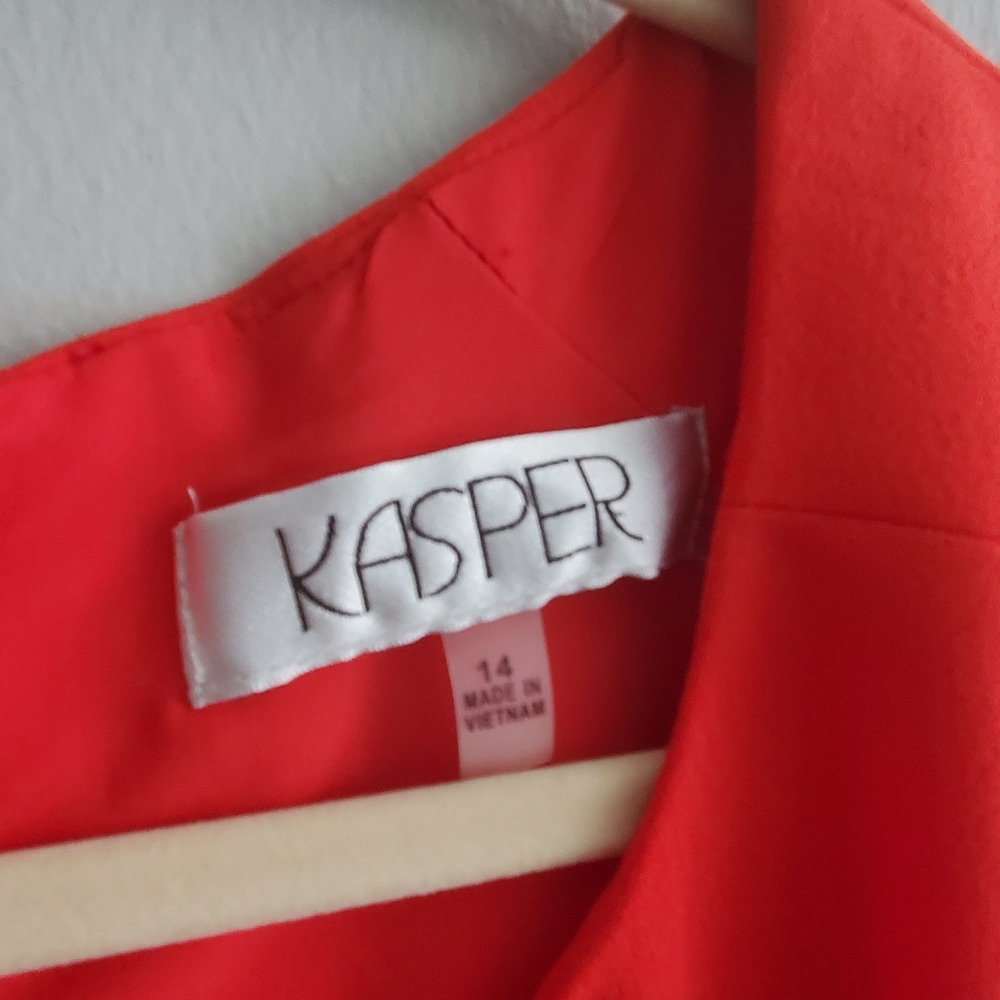 KASPER RED DRESS - Picture 4 of 7